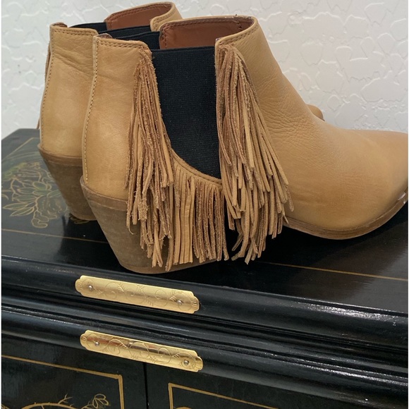 Zara Fringe Booties - Picture 8 of 8
